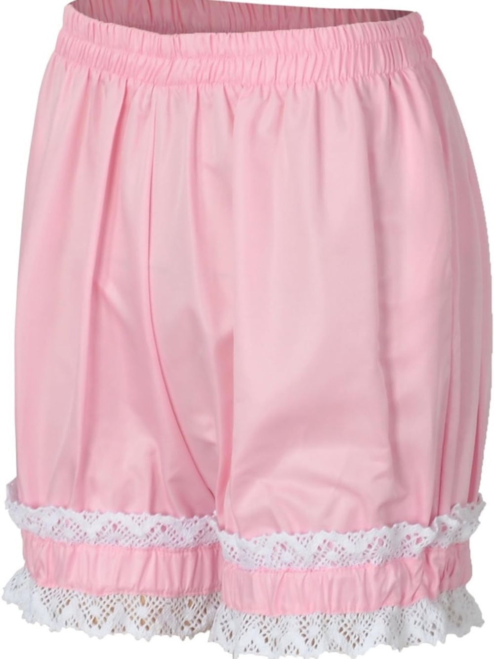 Women's Cotton Lolita Bloomers Maid Ruffle Pumpkin Pants Shorts
